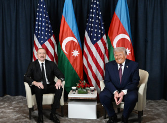 Davosda Prezident İlham Əliyev və Prezident Donald Tramp arasında geniş tərkibdə görüş keçirilib