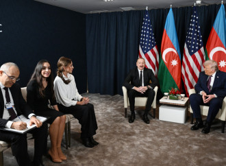 Davosda Prezident İlham Əliyev və Prezident Donald Tramp arasında geniş tərkibdə görüş keçirilib