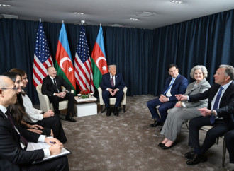 Davosda Prezident İlham Əliyev və Prezident Donald Tramp arasında geniş tərkibdə görüş keçirilib