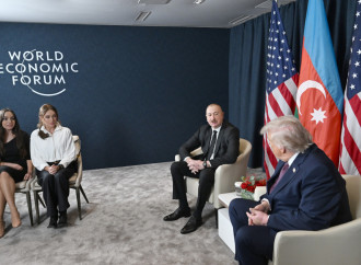 Davosda Prezident İlham Əliyev və Prezident Donald Tramp arasında geniş tərkibdə görüş keçirilib