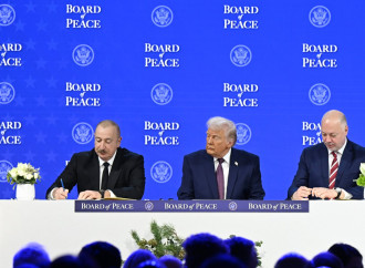 Prezident İlham Əliyev Davosda “Sülh Şurasının Nizamnaməsi” sənədinin imzalanma mərasimində iştirak edir