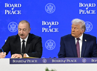 Prezident İlham Əliyev Davosda “Sülh Şurasının Nizamnaməsi” sənədinin imzalanma mərasimində iştirak edir