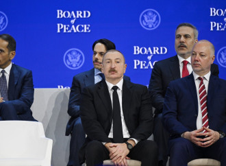 Prezident İlham Əliyev Davosda “Sülh Şurasının Nizamnaməsi” sənədinin imzalanma mərasimində iştirak edir