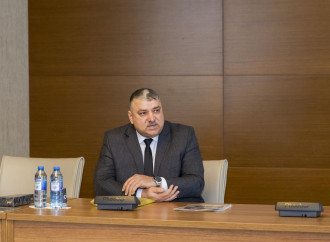 Nazirliyin Aparatının rəhbəri Fuad Musayev Ağdaş rayonunda vətəndaşları qəbul edib