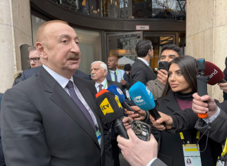 Prezident İlham Əliyev Münxendə Azərbaycan telekanallarına müsahibə verib