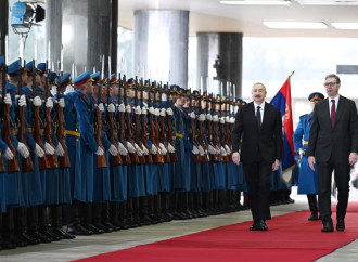 Prezident İlham Əliyevin Belqradda rəsmi qarşılanma mərasimi olub