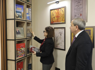 Türk Mədəniyyəti və İrsi Fondunun prezidenti ilə Bakı Dövlət Universitetinin rektoru arasında görüş keçirilib