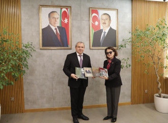 Türk Mədəniyyəti və İrsi Fondunun prezidenti ilə Bakı Dövlət Universitetinin rektoru arasında görüş keçirilib