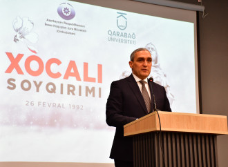 Xankəndidə Xocalı soyqırımının 34-cü ildönümü ilə bağlı anım tədbiri keçirilib