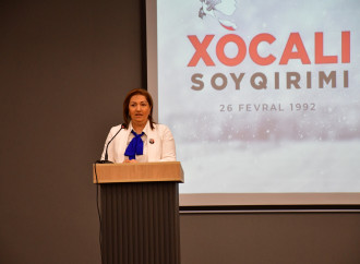 Xankəndidə Xocalı soyqırımının 34-cü ildönümü ilə bağlı anım tədbiri keçirilib