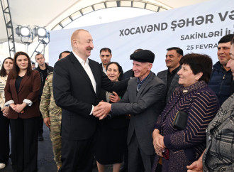 Prezident İlham Əliyev və Birinci xanım Mehriban Əliyeva Xocavənd şəhər və Xocavənd kənd sakinləri ilə görüşüblər