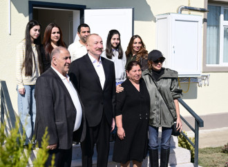 Prezident İlham Əliyev və Birinci xanım Mehriban Əliyeva Xocavənd kəndində görülmüş işlərlə tanış olublar