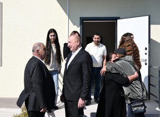 Prezident İlham Əliyev və Birinci xanım Mehriban Əliyeva Xocavənd kəndində görülmüş işlərlə tanış olublar