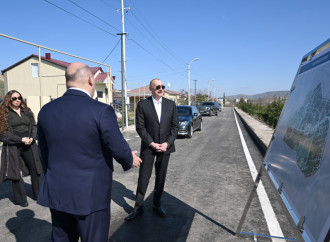 Prezident İlham Əliyev və Birinci xanım Mehriban Əliyeva Xocavənd kəndində görülmüş işlərlə tanış olublar
