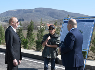 Prezident İlham Əliyev və Birinci xanım Mehriban Əliyeva Xocavənd kəndində görülmüş işlərlə tanış olublar