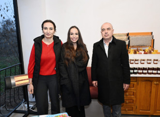 Heydər Əliyev Fondunun vitse-prezidenti Leyla Əliyeva Qubada arıçı ailəsinin qonağı olub