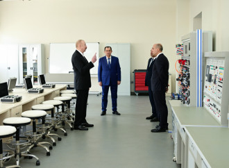 Prezident İlham Əliyev Lənkəran Dövlət Peşə Təhsil Mərkəzinin açılışında iştirak edib