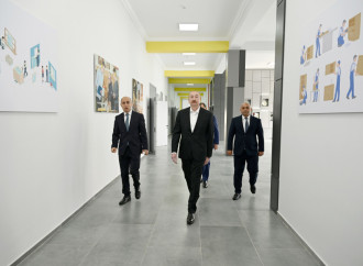 Prezident İlham Əliyev Lənkəran Dövlət Peşə Təhsil Mərkəzinin açılışında iştirak edib