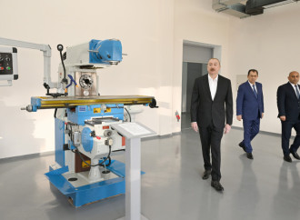 Prezident İlham Əliyev Lənkəran Dövlət Peşə Təhsil Mərkəzinin açılışında iştirak edib