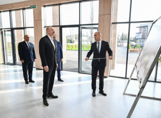 Prezident İlham Əliyev Lənkəran Dövlət Peşə Təhsil Mərkəzinin açılışında iştirak edib