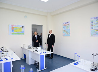 Prezident İlham Əliyev Lənkəran Dövlət Peşə Təhsil Mərkəzinin açılışında iştirak edib