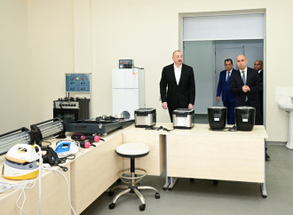 Prezident İlham Əliyev Lənkəran Dövlət Peşə Təhsil Mərkəzinin açılışında iştirak edib