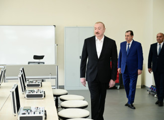 Prezident İlham Əliyev Lənkəran Dövlət Peşə Təhsil Mərkəzinin açılışında iştirak edib