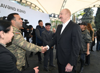Prezident İlham Əliyev və Birinci xanım Mehriban Əliyeva Xocavənd şəhər və Xocavənd kənd sakinləri ilə görüşüblər