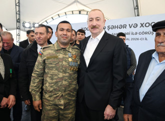 Prezident İlham Əliyev və Birinci xanım Mehriban Əliyeva Xocavənd şəhər və Xocavənd kənd sakinləri ilə görüşüblər