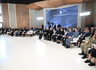 Prezident İlham Əliyev və Birinci xanım Mehriban Əliyeva Xocalı Soyqırımı Memorialının açılışında iştirak ediblər