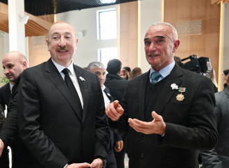 Prezident İlham Əliyev və Birinci xanım Mehriban Əliyeva Xocalı Soyqırımı Memorialının açılışında iştirak ediblər
