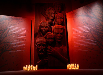 Prezident İlham Əliyev və Birinci xanım Mehriban Əliyeva Xocalı Soyqırımı Memorialının açılışında iştirak ediblər