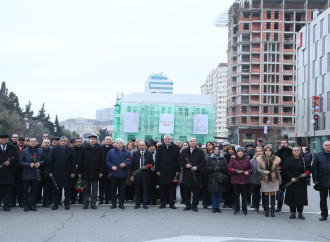Qərbi Azərbaycan İcması Xocalı soyqırımı abidəsini ziyarət edib