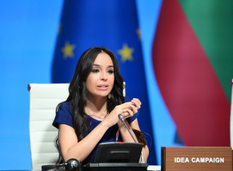 Leyla Əliyeva “Yaşıl enerji layihələri” sessiyasında çıxış edib