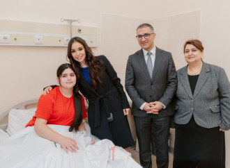 Leyla Əliyeva Respublika Pediatriya Mərkəzinin Nərimanov Uşaq Klinik Xəstəxanasını ziyarət edib