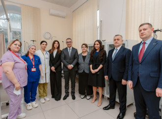 Leyla Əliyeva Respublika Pediatriya Mərkəzinin Nərimanov Uşaq Klinik Xəstəxanasını ziyarət edib