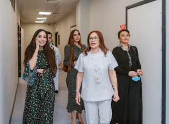 Leyla Əliyeva və Arzu Əliyeva “Leyla Medical Center”in Pediatriya Mərkəzində olublar