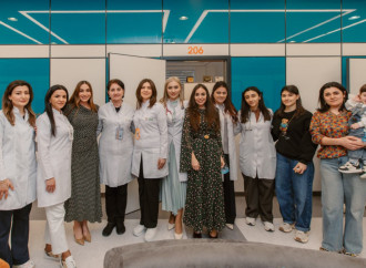 Leyla Əliyeva və Arzu Əliyeva “Leyla Medical Center”in Pediatriya Mərkəzində olublar