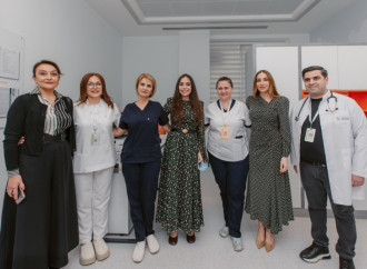 Leyla Əliyeva və Arzu Əliyeva “Leyla Medical Center”in Pediatriya Mərkəzində olublar