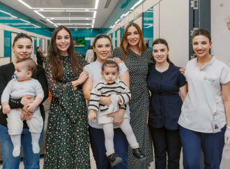 Leyla Əliyeva və Arzu Əliyeva “Leyla Medical Center”in Pediatriya Mərkəzində olublar