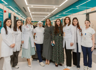 Leyla Əliyeva və Arzu Əliyeva “Leyla Medical Center”in Pediatriya Mərkəzində olublar