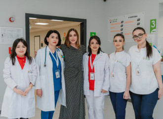Leyla Əliyeva və Arzu Əliyeva “Leyla Medical Center”in Pediatriya Mərkəzində olublar
