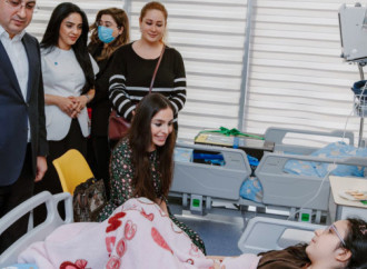 Leyla Əliyeva və Arzu Əliyeva “Leyla Medical Center”in Pediatriya Mərkəzində olublar