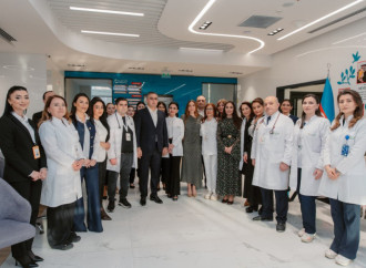 Leyla Əliyeva və Arzu Əliyeva “Leyla Medical Center”in Pediatriya Mərkəzində olublar
