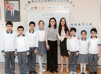 Heydər Əliyev Fondunun vitse-prezidenti Leyla Əliyeva Bakı Xoreoqrafiya Akademiyasının qonağı olub