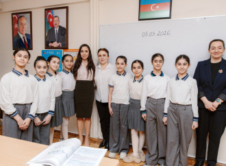 Heydər Əliyev Fondunun vitse-prezidenti Leyla Əliyeva Bakı Xoreoqrafiya Akademiyasının qonağı olub