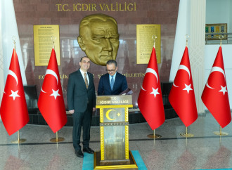 Ramin Məmmədov İğdır valisi ilə görüşüb