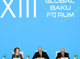 Prezident İlham Əliyev XIII Qlobal Bakı Forumun açılış mərasimində çıxış edib