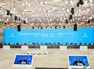 Prezident İlham Əliyev XIII Qlobal Bakı Forumun açılış mərasimində çıxış edib