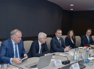 İqtisadiyyat nazirinin müavini Qara Dəniz Ticarət və İnkişaf Bankının vitse-prezidenti ilə görüşüb